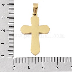 Ионное покрытие (ip) 304 нержавеющая сталь эмаль стразы подвески STAS-Q325-05I-G