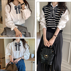 Броши из полиэфирной смолы в виде банта JEWB-WH20014-05A