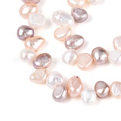 Нити из натурального культивированного пресноводного жемчуга PEAR-T006-24