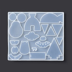 Diy кулон пищевые силиконовые Молды&nbsp;X-SIMO-D002-01A