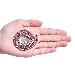 Нити из натурального культивированного пресноводного жемчуга PEAR-N012-03L