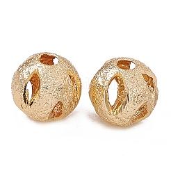 Cremagliera perle di ottone di placcatura&nbsp;KK-G455-06A-LG