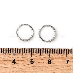 Латунные кольца прыжок открыт KK-B147-03I-P