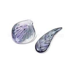 Прозрачные стеклянные бусины градиентного цвета GLAA-B026-01J