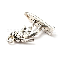 Сплавочные подвески тибетского стиля PALLOY-K245-09AS