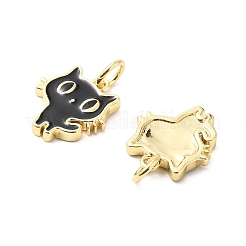 Латунь эмаль подвески&nbsp;KK-L237-010G