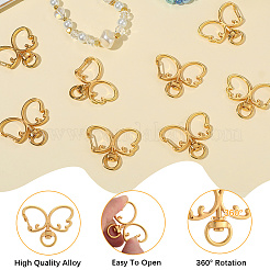 20 шт. Поворотные застежки из сплава FIND-SC0017-28G