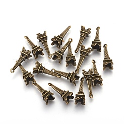 Tibetischer stil Aluminium Anhänger & Charms&nbsp;EA9450Y-AB
