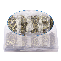 Застежки тоггл в тибетском стиле  TIBE-TA0001-21AB