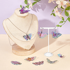 32 шт. 8 стиля подвески из нержавеющей стали 201 STAS-UN0058-24