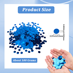 100 г ПЭ пайетки/конфетти с блестками&nbsp;DIY-SP0005-41B