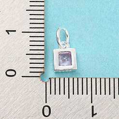 925 подвеска из стерлингового серебра с камнями STER-G035-01A-04