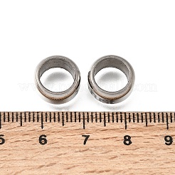 Perlas de acero inoxidable 304 con agujeros grandes&nbsp;STAS-H263-03P-01