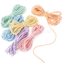 Cordones elásticos de poliéster de 30 m y 6 colores&nbsp;EC-TA0001-07C