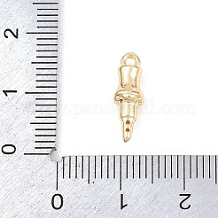 Латунные микро проложить кубического циркония подвески&nbsp;KK-A283-02C-G