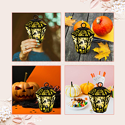 Halloween-Motiv Laterne Stanzschablonen aus Kohlenstoffstahl&nbsp;DIY-WH0309-2372