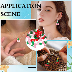 60 шт. подвески из прозрачной смолы 3 цветов&nbsp;RESI-ME0001-21