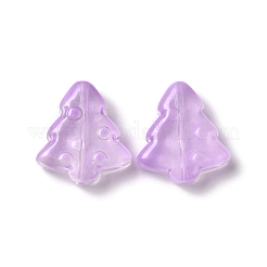 Perles de verre teintes et chauffées&nbsp;GLAA-B009-02E