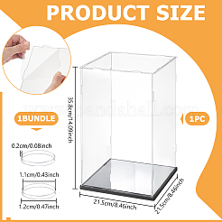 Piastra ad alta penetrazione in plastica organica e fondo foglio di espansione in pvc scatola di stoccaggio&nbsp;AJEW-WH0650-43D