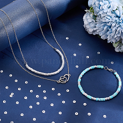 300 шт. латунные распорные бусины для покрытия стойки&nbsp;KK-PH0012-64