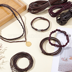 4 стиль плетеный шнур из коровьей кожи WL-PH0024-26A