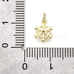 Латунные микропаве прозрачные кубические циркониевые подвески KK-V011-39B-G