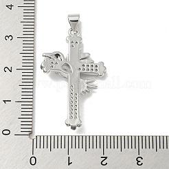 Стойки обшивки латунь микро проложить Циркон подвеску&nbsp;KK-F869-13P