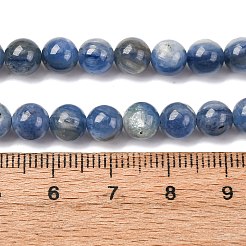 Натуральный кианит / цианит / нити круглых бусин дистен G-O017-6mm-04D