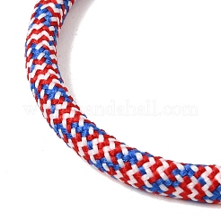 Fabrication de bracelets en cordon rond tressé en polyester&nbsp;FB-CBAEDA0-01G-16