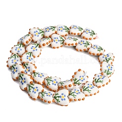 Perles en porcelaine manuelles&nbsp;PR-CBAB520-16A