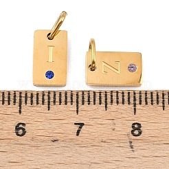 Подвески из нержавеющей стали 304 с микропаве из кубического циркония&nbsp;STAS-C159-01G