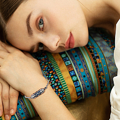 2 сумка 2 стиля браслетов-слайдеров из нержавеющей стали&nbsp;BJEW-FH0001-13