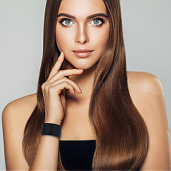 3шт. набор из широких браслетов-шнуровок со стразами двух цветов с бархатной подкладкой&nbsp;BJEW-AN0001-73