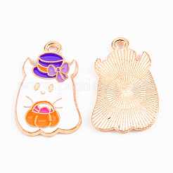 Подвески из эмалевого сплава легкого золота ENAM-T018-04