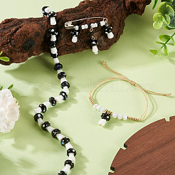 1 нить бусины лэмпворк ручной работы&nbsp;LAMP-TA0001-84L