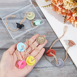 Ковбойская шляпа силиконовый кулон украшение HJEW-DR00021