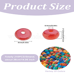 1 нить радужные бусины из натуральных пресноводных ракушек SHEL-LP0001-03