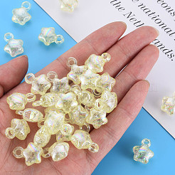 Colgantes transparentes de acrílico crepitar&nbsp;LS-MACR-S373-63-L06