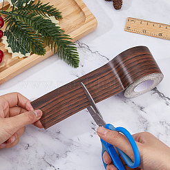 Самоклеящаяся бумага из ПВХ с текстурой дерева DIY-WH0632-19B-02