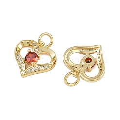 Латунные микро проложить кубического циркония подвески&nbsp;ZIRC-I367-10G