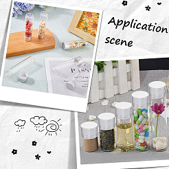 30 шт. прозрачные стеклянные бутылки-контейнеры для бусин&nbsp;CON-SC0001-15A-03