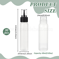 30 шт. пустые пластиковые многоразовые бутылки-спреи AJEW-BC0008-92B