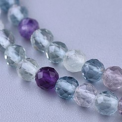Colliers de perles naturelles fluorite&nbsp;NJEW-K114-B-A16