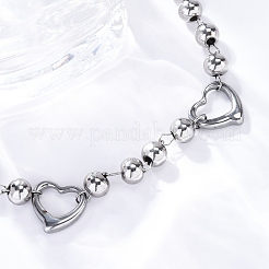 201 браслет из звеньев цепи из нержавеющей стали&nbsp;BJEW-B078-172P