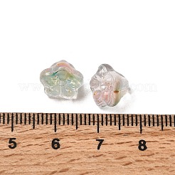 Perles en verre transparentes&nbsp;GLAA-D304-01G