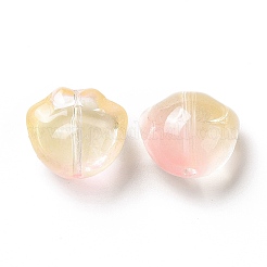 Perle di vetro verniciate a spruzzo trasparente&nbsp;GLAA-I050-05B