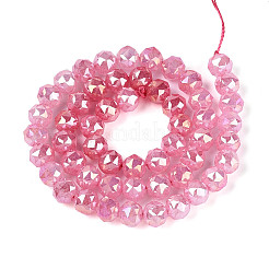 Anlaufschutz-Glasperlenstränge mit galvanischer Beschichtung&nbsp;GLAA-N064-8mm-07