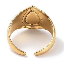 Ионное покрытие (IP) кольцо из нержавеющей стали 304 RJEW-B059-11G-04