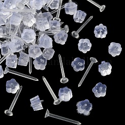 500 шт пластиковые серьги-гвоздики KY-YW0001-28