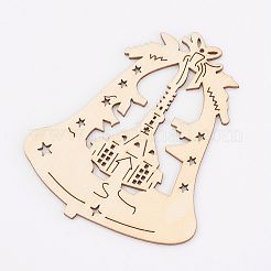 Неокрашенные деревянные подвески&nbsp;LS-WOOD-K005-22